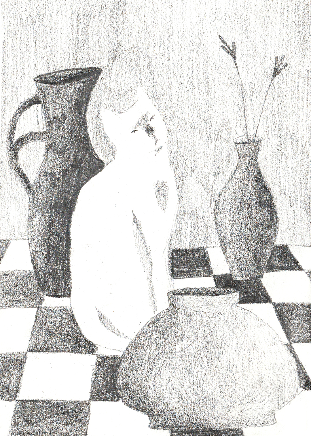 © Deniz Isikli – Cats and Vases