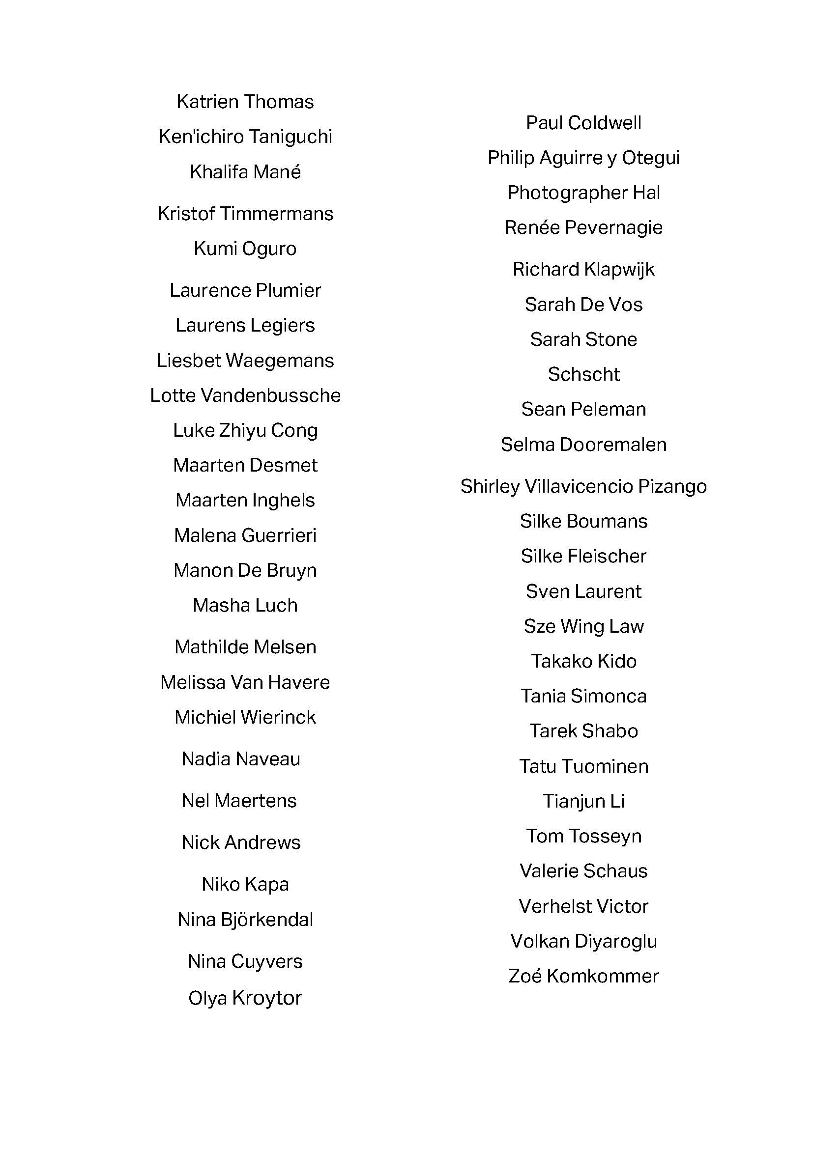 Artists List for Insta post 2 (50) Artists List for Insta post 2 (50)
